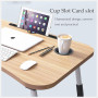 Table de lit pour ordinateur portable multifonction