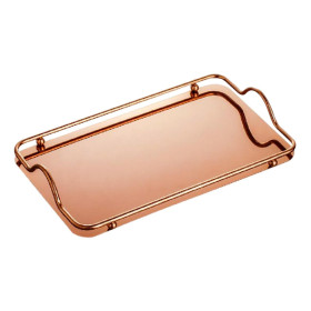 Plateau de Rangement rectangulaire for Miroir, Salon, Table à thé, Plateau de Service