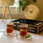 Ensemble 6 tasses et sous-tasses