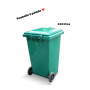Poubelle à Pédale 240 Litres – Verte
