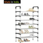 Étagère rangement chaussures - en acier inoxydable - 7 Niveau