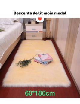 Tapis  fourrure à poils...