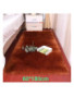 Tapis  fourrure à poils longs, tapis ultra doux- multicolore