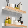 Étagère murale pour salle de bain, étagère de rangement, support de rangement mural