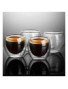 6 Verres Double Paroi - Transparent