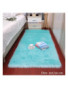 Tapis fourrure à poils longs, tapis ultra doux- multicolore