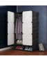 Armoire 2 Battants Plastique avec rangement chaussure
