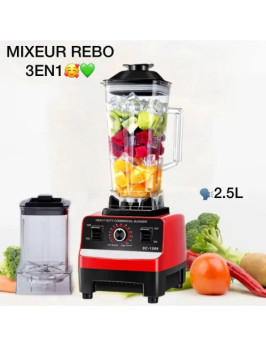 Mixeur Blender - 3000w- 2.5 L