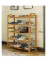 Rangement de chaussures en bois 5 niveaux