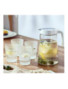 Ensemble carafe 5 en1 en verre résistant transparent