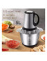 HACHOIR Electrique en Inox - Grand Modèle - 5 Litres