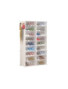 Rangement Chaussures 36 paires blanc avec portes