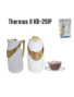 THERMOS 1L blanc- dorée