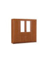 Generic Armoire Importée en Bois - 4 Portes - 2.00 x 2.00 - Marron