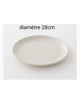 Plateau en porcelaine - 28CM