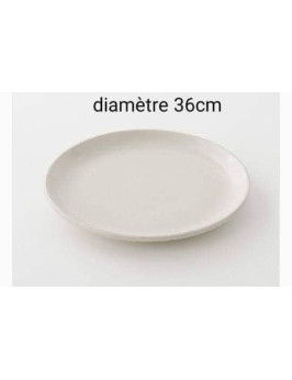 Plateau en porcelaine - 36CM