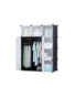Armoire en plastique 3 battants DIMENSSION 1.45cm x 1.11CM X 47CM