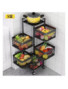 Étagère de Rangement de Fruit et Légume en Fer 5 Niveaux