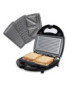 Machine a Croque Monsieur Machine à Sandwich Gaufrier 3 en 1 Grille de Contact 750W Noir