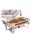 CHAFING DISH -RÉCHAUD CHEF - RÉCHAUFFEUR ALIMENTAIRE EN ACIER INOXYDABLE
