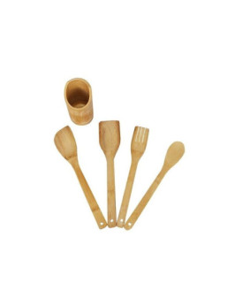 Ensemble Spatule en Bois -...