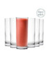 Set de 6 verres de Boisson Long Drink Lux - 600 ml