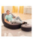 Fauteuil gonflable avec pouf Ultra Lounge Relax 68564NP