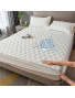 Protège-matelas épais imperméable, draps ajustés réglables, couvre-lit, coussin anti-favorable pour lit
