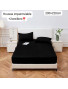 Protège-matelas épais imperméable, draps ajustés réglables, couvre-lit, coussin anti-favorable pour lit