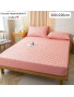 Protège-matelas épais imperméable, draps ajustés réglables, couvre-lit, coussin anti-favorable pour lit