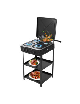 Cuisinière à gaz sur pied à...