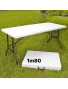 Table de dressage pliable 1m80