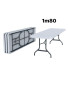 Table de dressage pliable 1m80