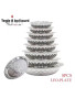 Ensemble 8 bols avec couvercles en inox lourd