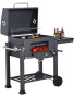 Barbecue Grill  à Charbon de Bois avec Couvercle
