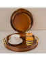 ensemble plateau en bois 3 pcs