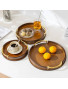ensemble plateau en bois 3 pcs