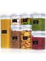 General 7 pcs Conteneurs De Stockage De Nourriture Avec Couvercle, Cuisine Et Garde