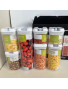 General 7 pcs Conteneurs De Stockage De Nourriture Avec Couvercle, Cuisine Et Garde